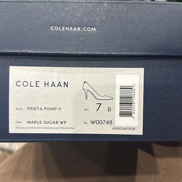 Cole Haan Prieta Pump II in Beige - Picture 5 of 6